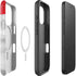 Serbia Soccer Flag iPhone 16 Pro Max Magsafe Impact Case
